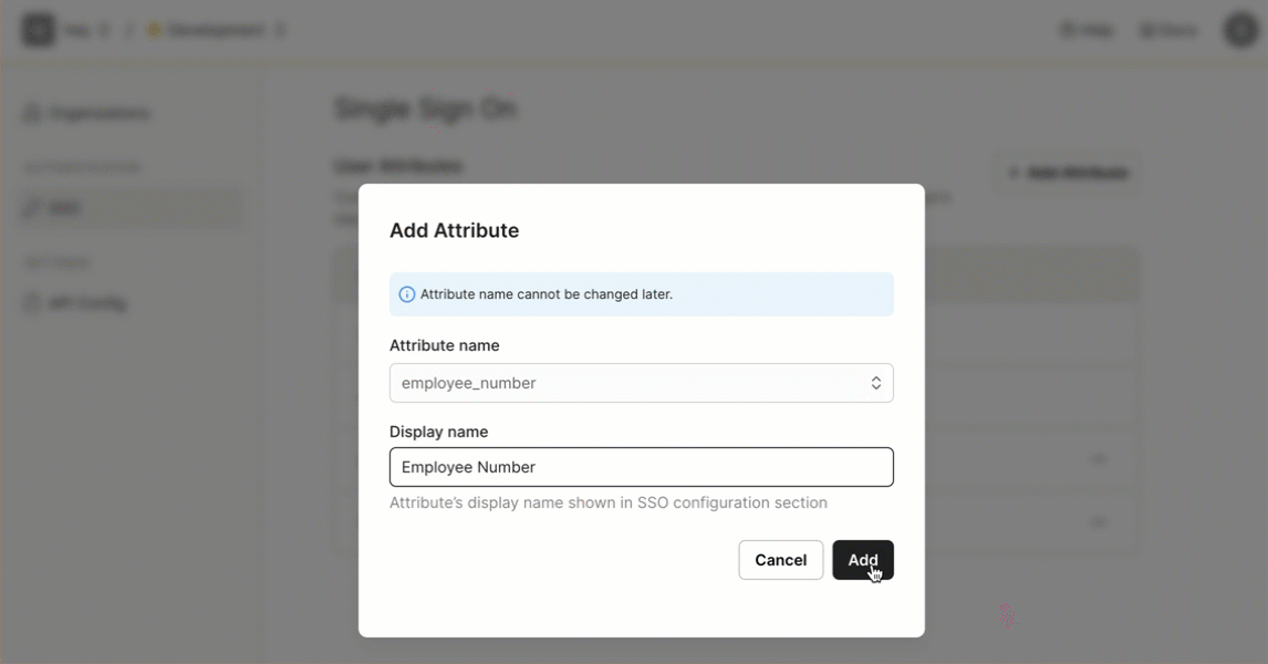 add attribute